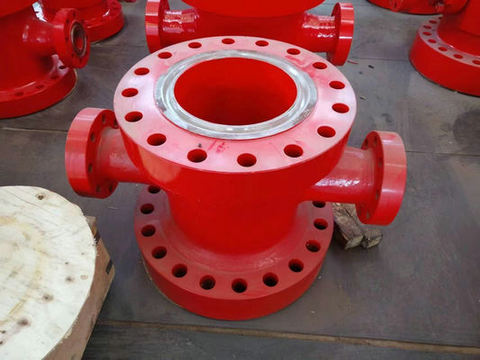 3000 Psi Red Casing Spool Cross Mud For High Pressure Drilling