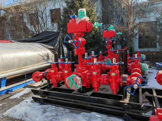 Wellhead Pressure Control Choke Manifold Well Testing For Oil Well