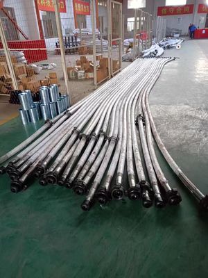 1" 5000psi Armored Drilling Hose With 304 Stainless Cover Hammer Union Connection