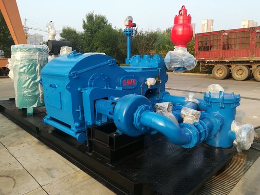 BOMCO API 7K Standard F500 Oil Rig Mud Pump 373 Kw With Long Stroke