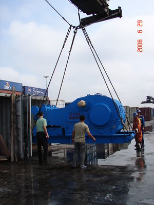 Triplex F500 High Pressure Mud Pump API 7K 165stoke/min For Deep Drilling