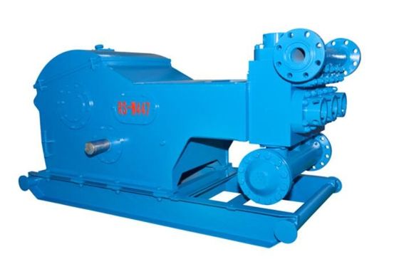 W-447C Oil Rig Mud Pump ISO Heavy Duty Mud Pump Triplex Single Acting
