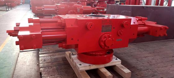 Single Ram BOP Forged type, hydraulic open and close bonnets bottom flanged