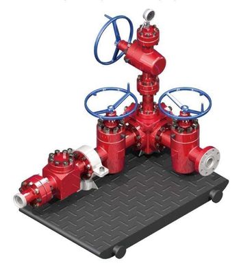 Oilfield Well Testing Choke Kill Manifold 2 1/16 Inch 3000psi