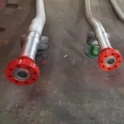 3&quot;900LB Flanged 3 1/2&quot; ID High Pressure Coflexip Hose 5000 Psi Fire Retardant Hose For Oil Field API 16C