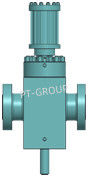 API 6A Standard Hydraulic Gate Valve Corrosion Resistant 4 1/16&quot; 5000psi 10000psi